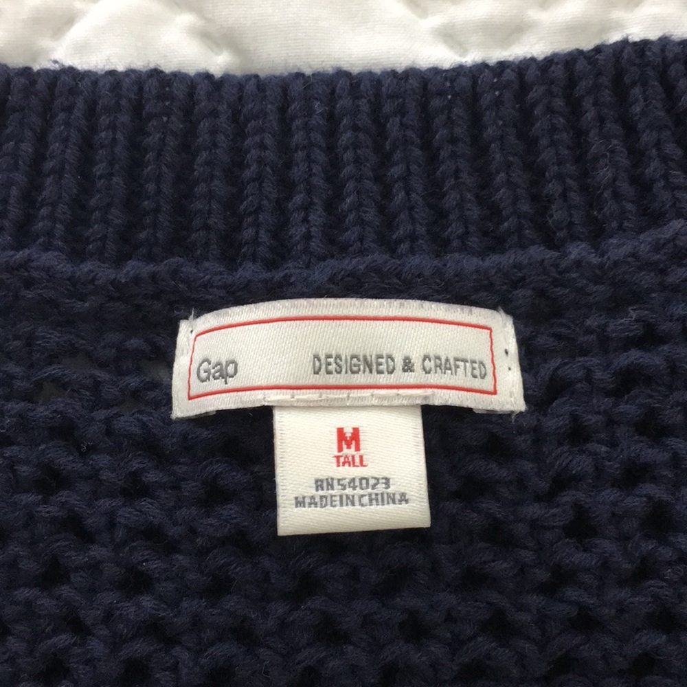 Gap Lightweight Eyelet Sweater Pullover - image 4